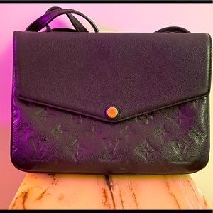 Authentic Louis Vuitton Twice Clutch